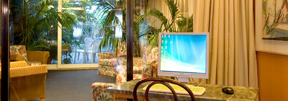 Hotel a roma con internet corner