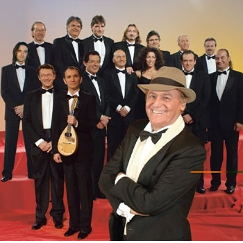 Renzo Arbore e l’orchestra: spettacolo al Sistina