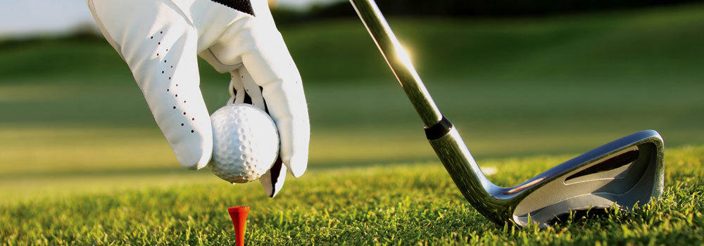 Immagine che ritrae una pallina ed una mazza che possono essere utilizzati per giocare in un minigolf a Roma.